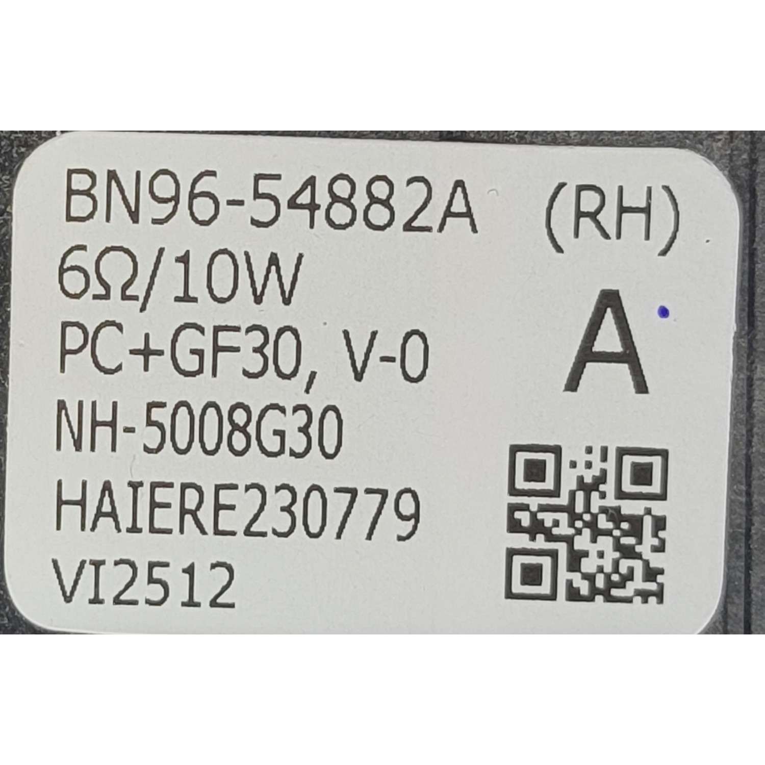 KIT DE BOCINAS PARA TV SAMSUNG / NUMERO DE PARTE BN96-54882A / BN63-19453A002 / 6Ω / 10W / 65Q900 / BN63-19456A002 / MODELO QN75QN800BFXZA CD02 / QN85QN95BAFXZA AD03	 - Imagen 3